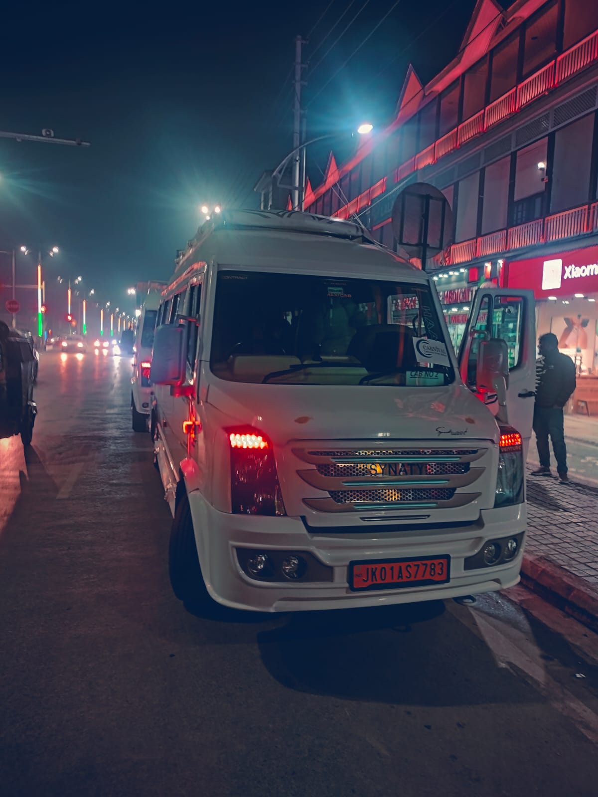 Wintry Mountain Landscape